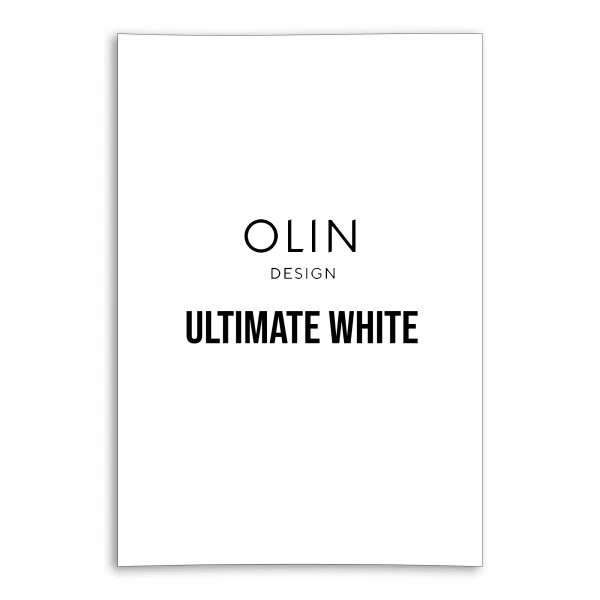 Olin Design Card - Ultimate White