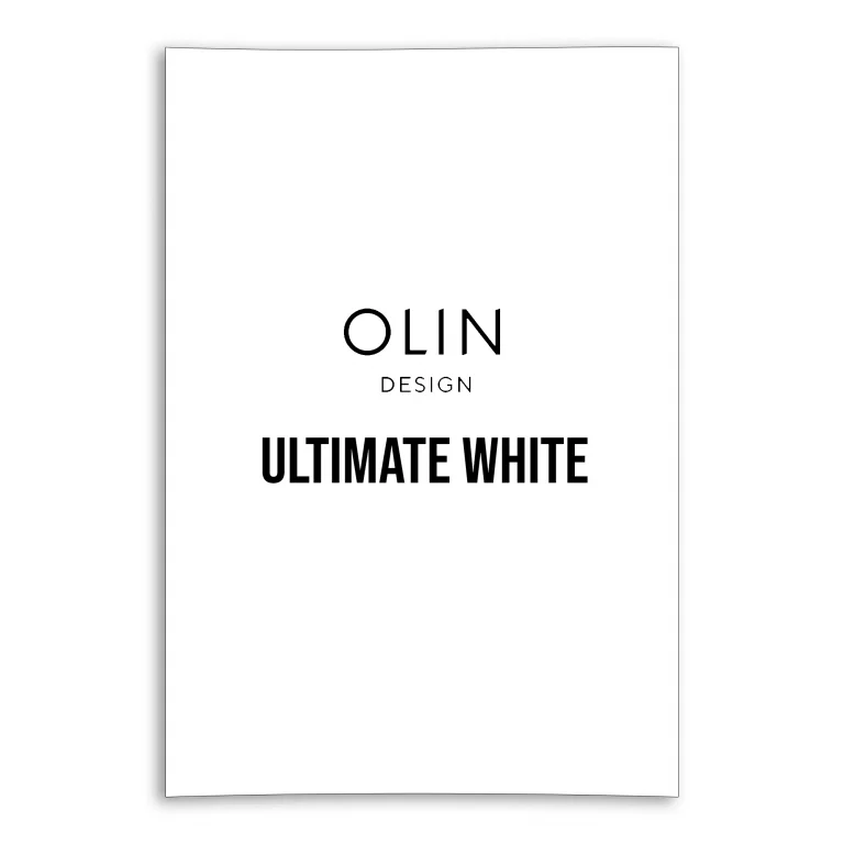 Olin Design Card - Ultimate White