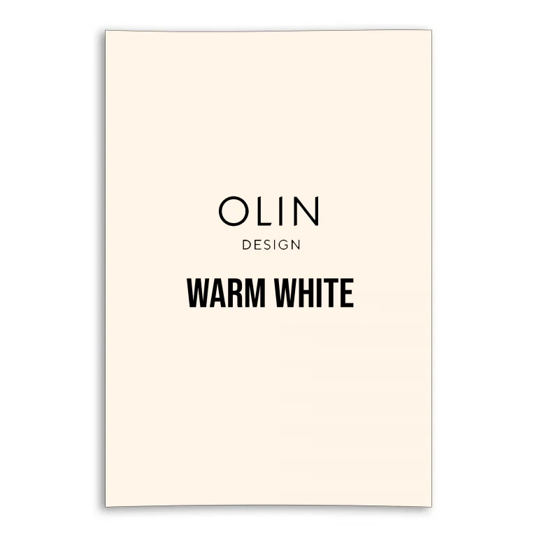 Olin Design Card - Warm White