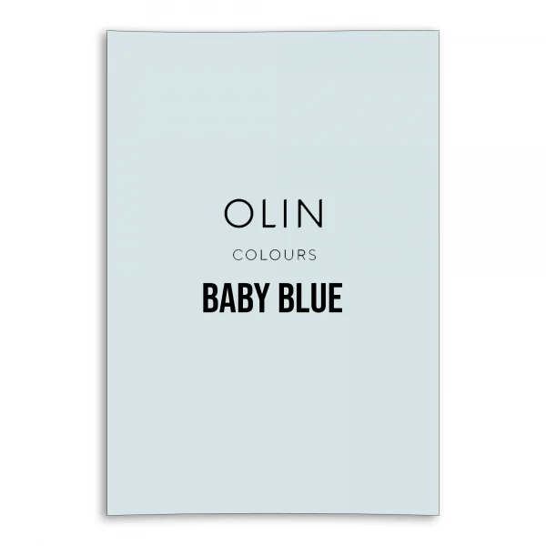 Olin Colours Card - Baby Blue