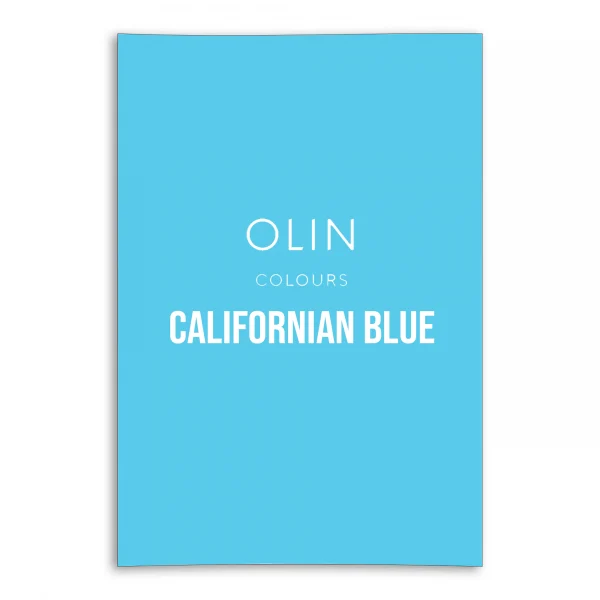 Olin Colours Card - Californian Blue