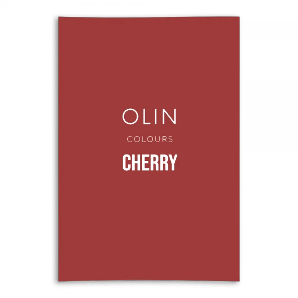 Olin Colours Card - Cherry