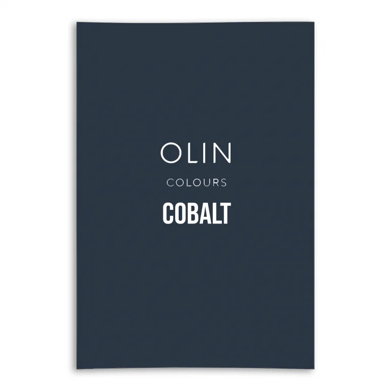 Olin Colours Card - Cobalt