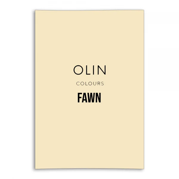 Olin Colours Card - Fawn