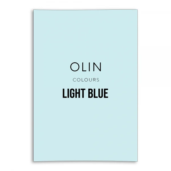 Olin Colours Card - Light Blue