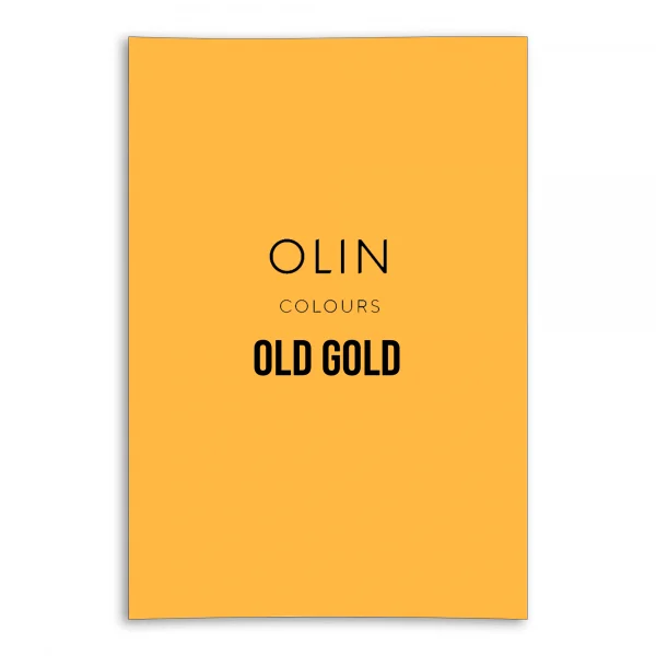 Olin Colours Card - Old Gold