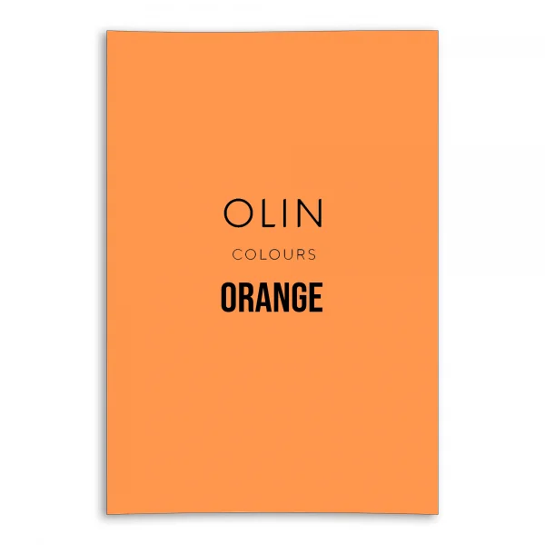 Olin Colours Card - Orange