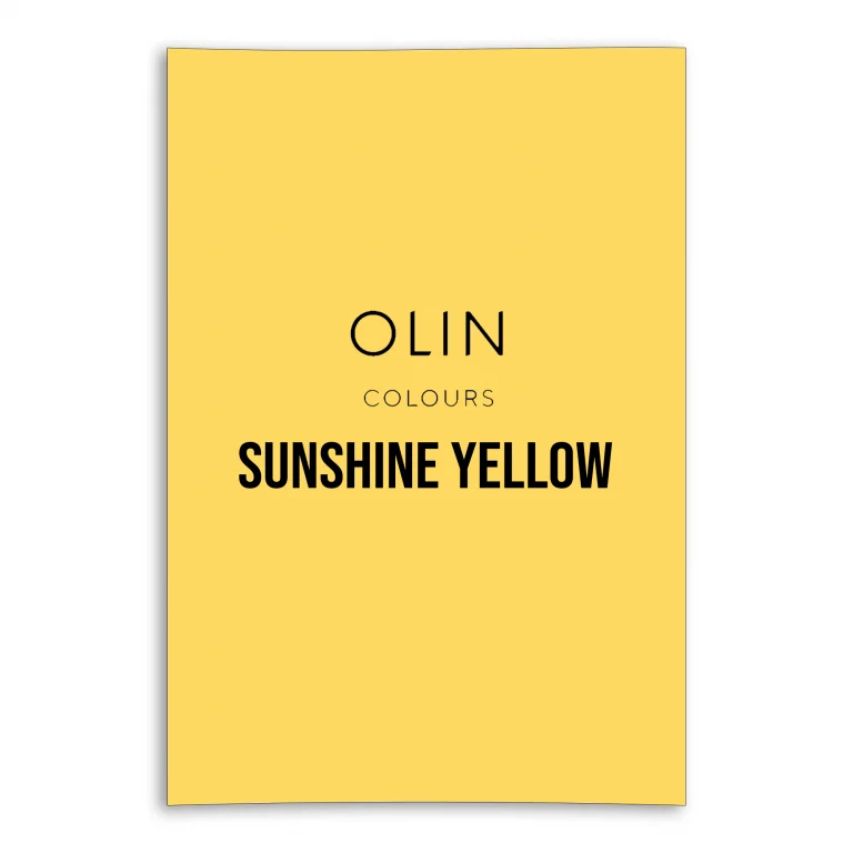 Olin Colours Paper – Sunshine Yellow