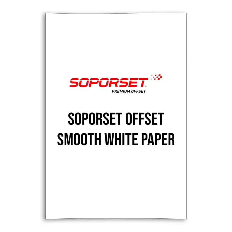 Soporset offset smooth white paper