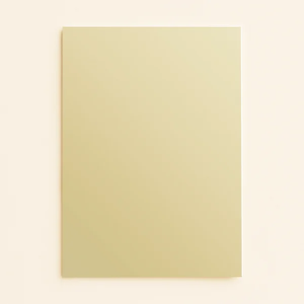 A5 Flat Sheet Card - Curious Metallics Champagne