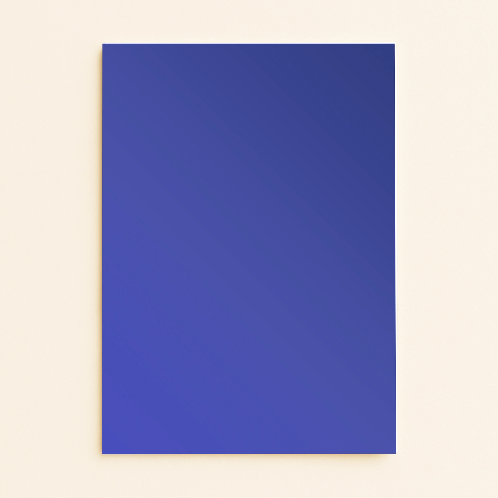 A5 Flat Sheet Card – Curious Metallics Electric Blue