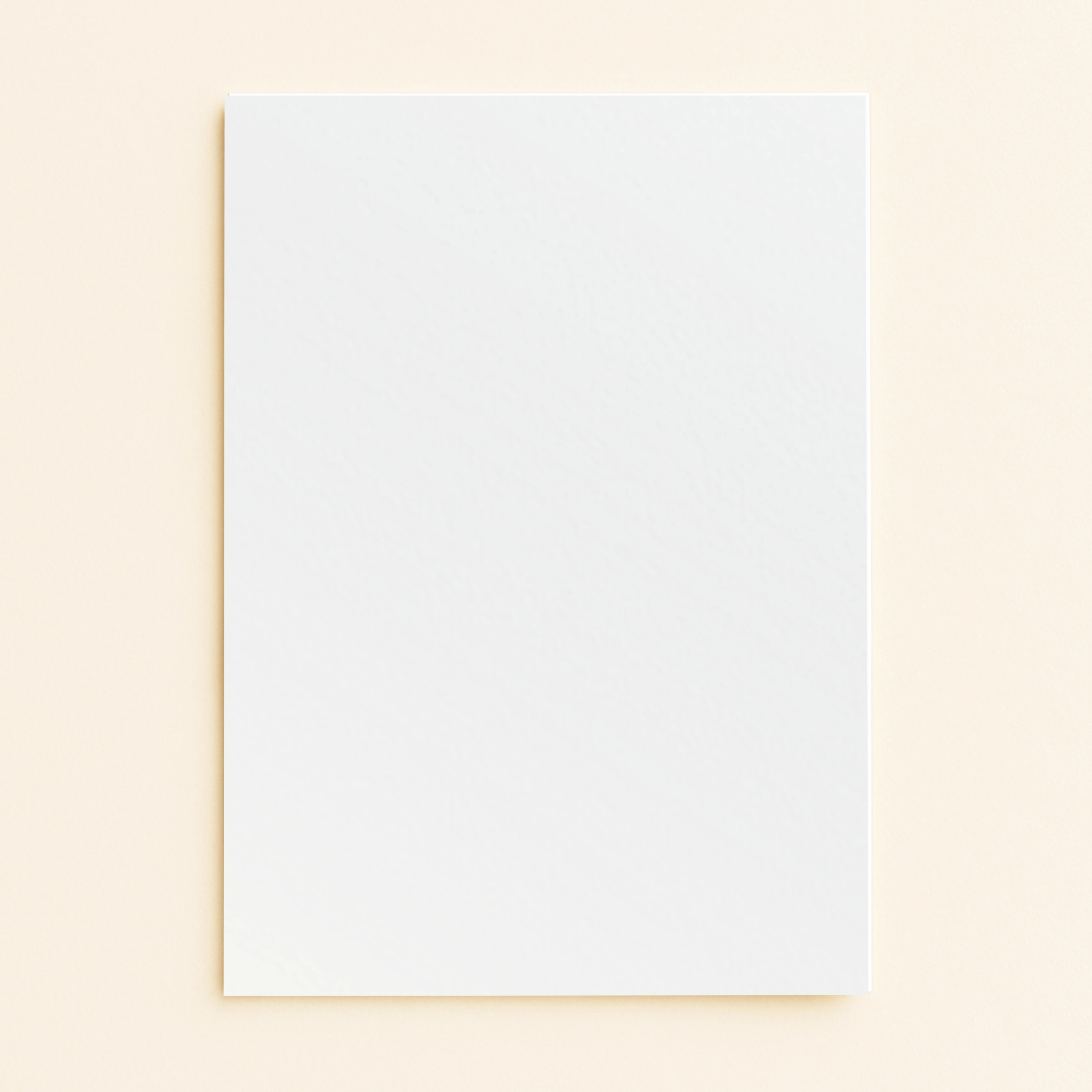 A5 Flat Sheet Card – Curious Metallics Ice Silver