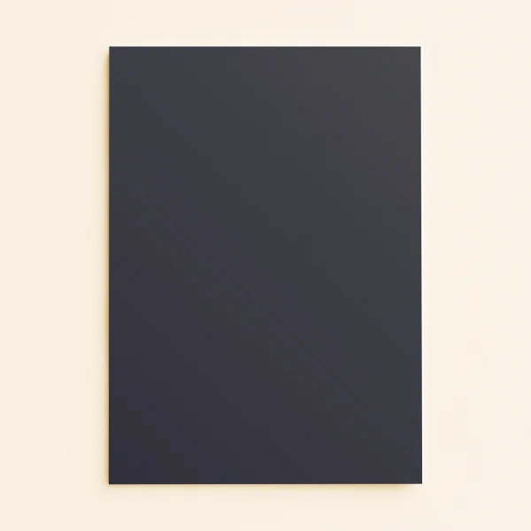 A5 Flat Sheet Card - Curious Metallics Night