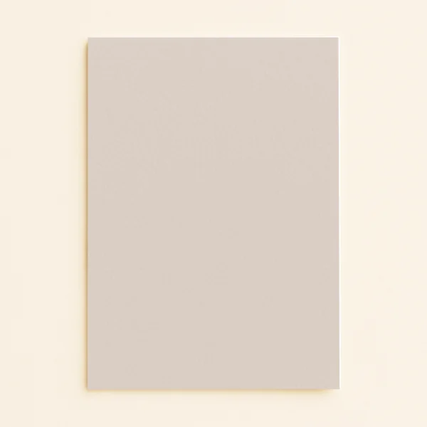 A5 Flat Sheet Card - Keaykolour Biscuit
