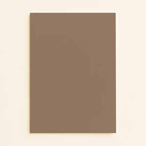 A5 Flat Sheet Card - Keaykolour Cappuccino