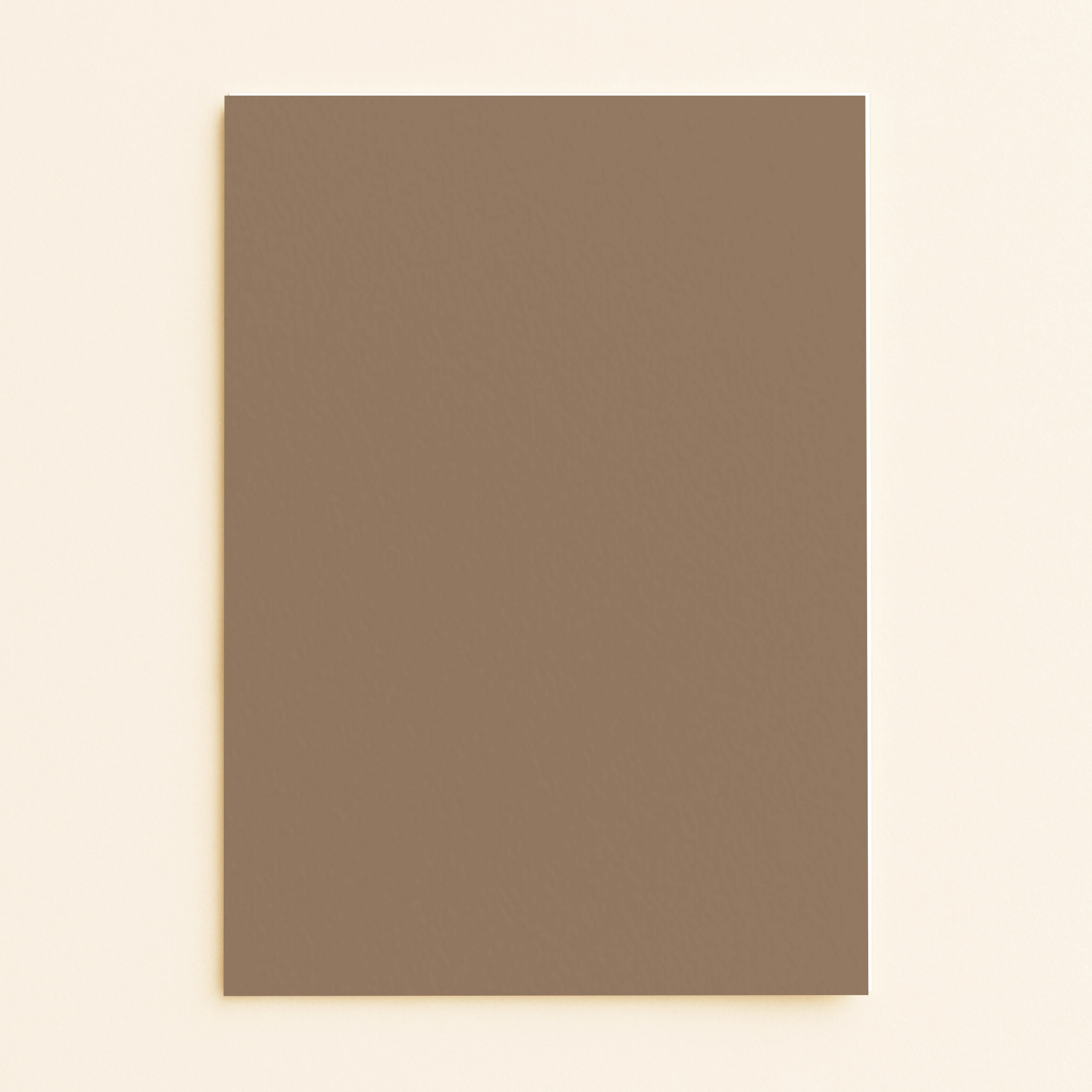 A5 Flat Sheet Card – Keaykolour Cappuccino