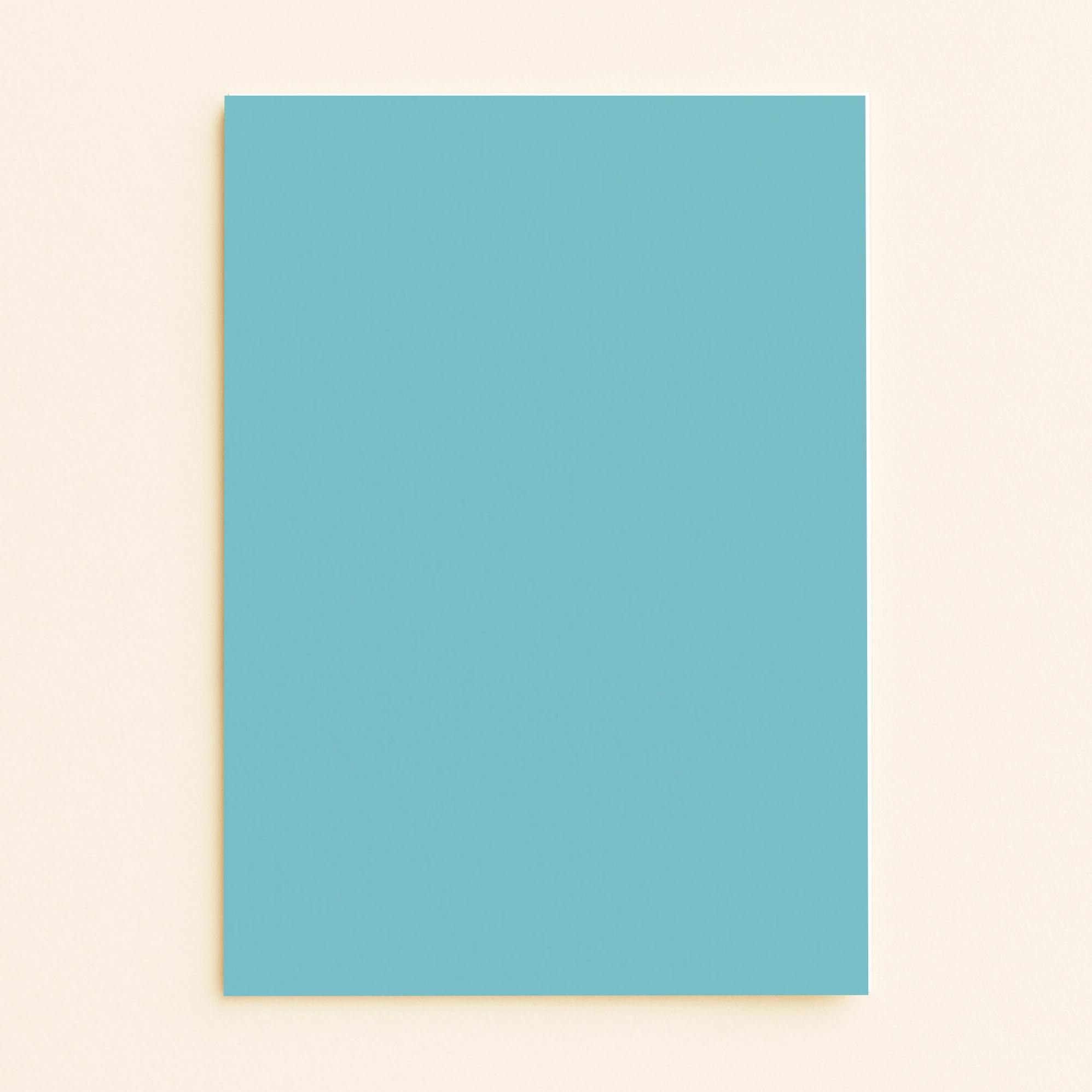 A5 Flat Sheet Card – Keaykolour Caribbean Blue