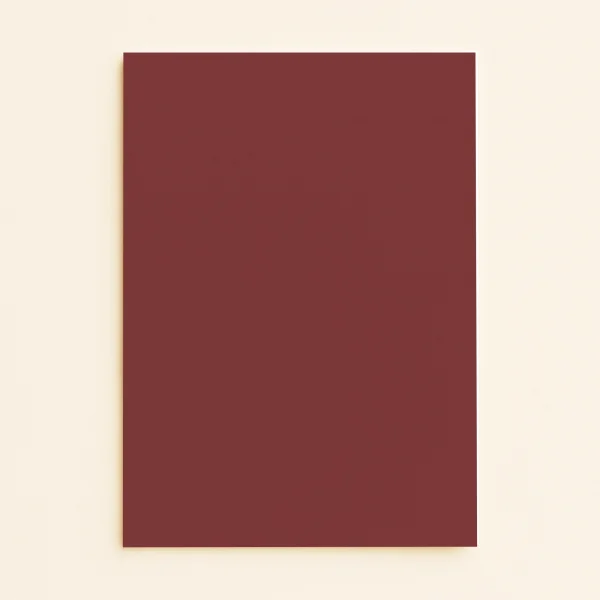 A5 Flat Sheet Card - Keaykolour Carmine