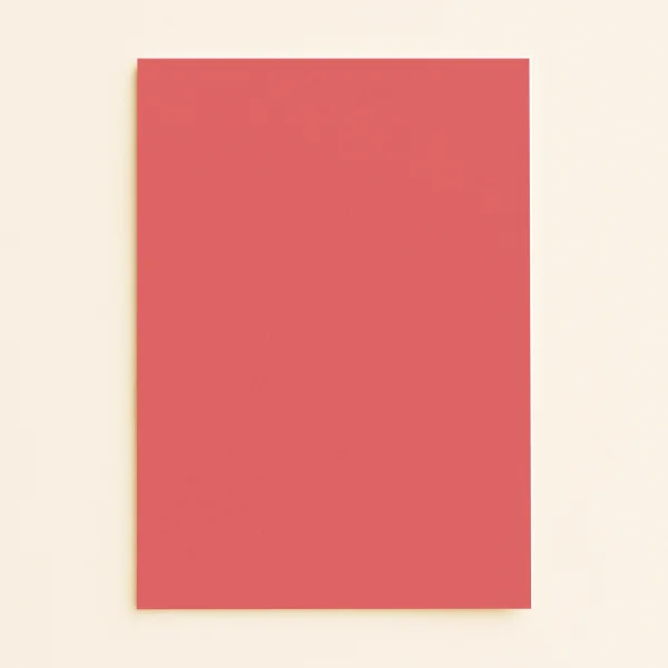 A5 Flat Sheet Card - Keaykolour Coral
