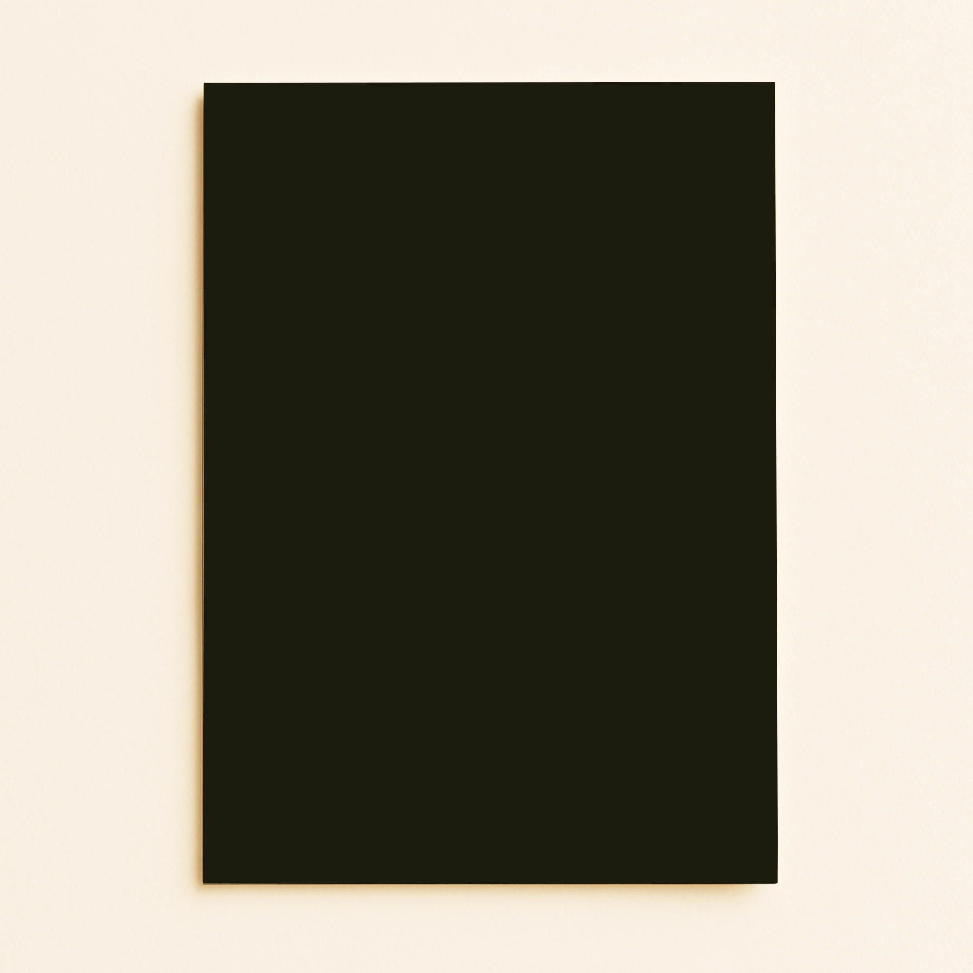 A5 Flat Sheet Card – Keaykolour Deep Black