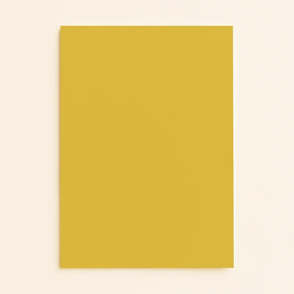 A5 Flat Sheet Card - Keaykolour Indian Yellow
