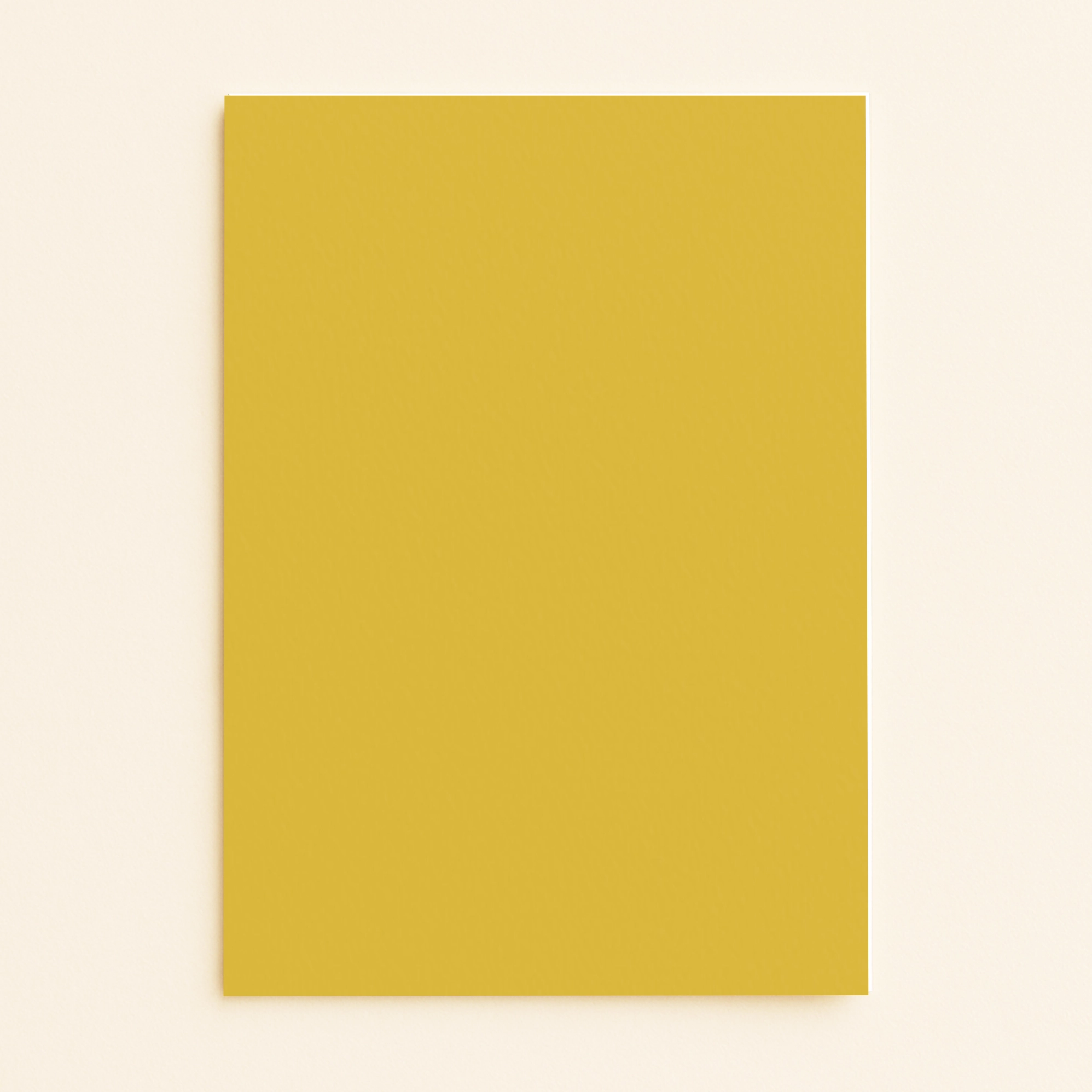 A5 Flat Sheet Card – Keaykolour Indian Yellow