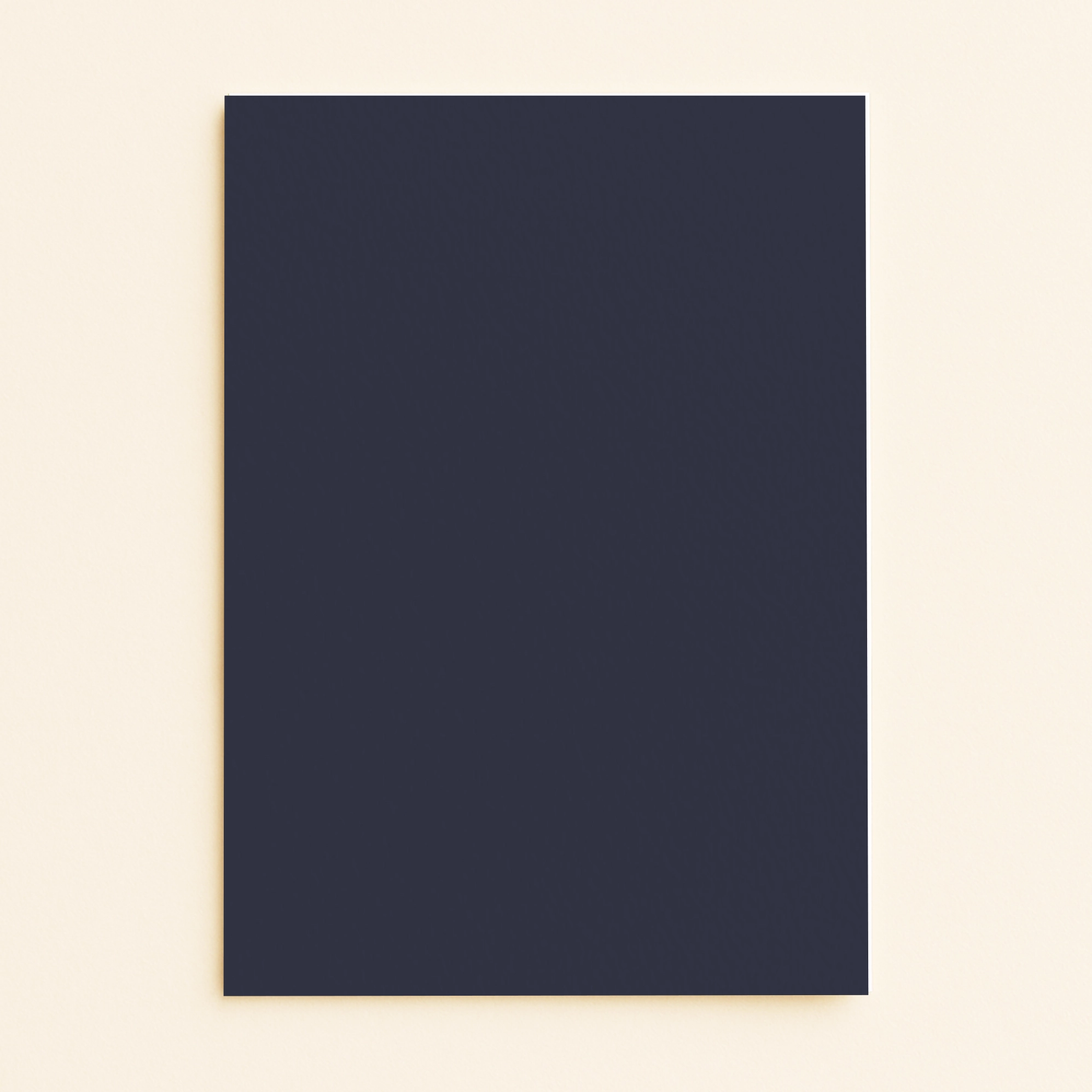 A5 Flat Sheet Card – Keaykolour Navy Blue