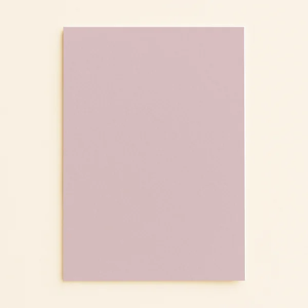 A5 Flat Sheet Card - Keaykolour Old Rose