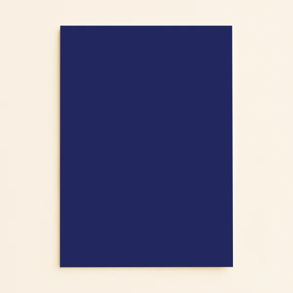 A5 Flat Sheet Card - Keaykolour Royal Blue