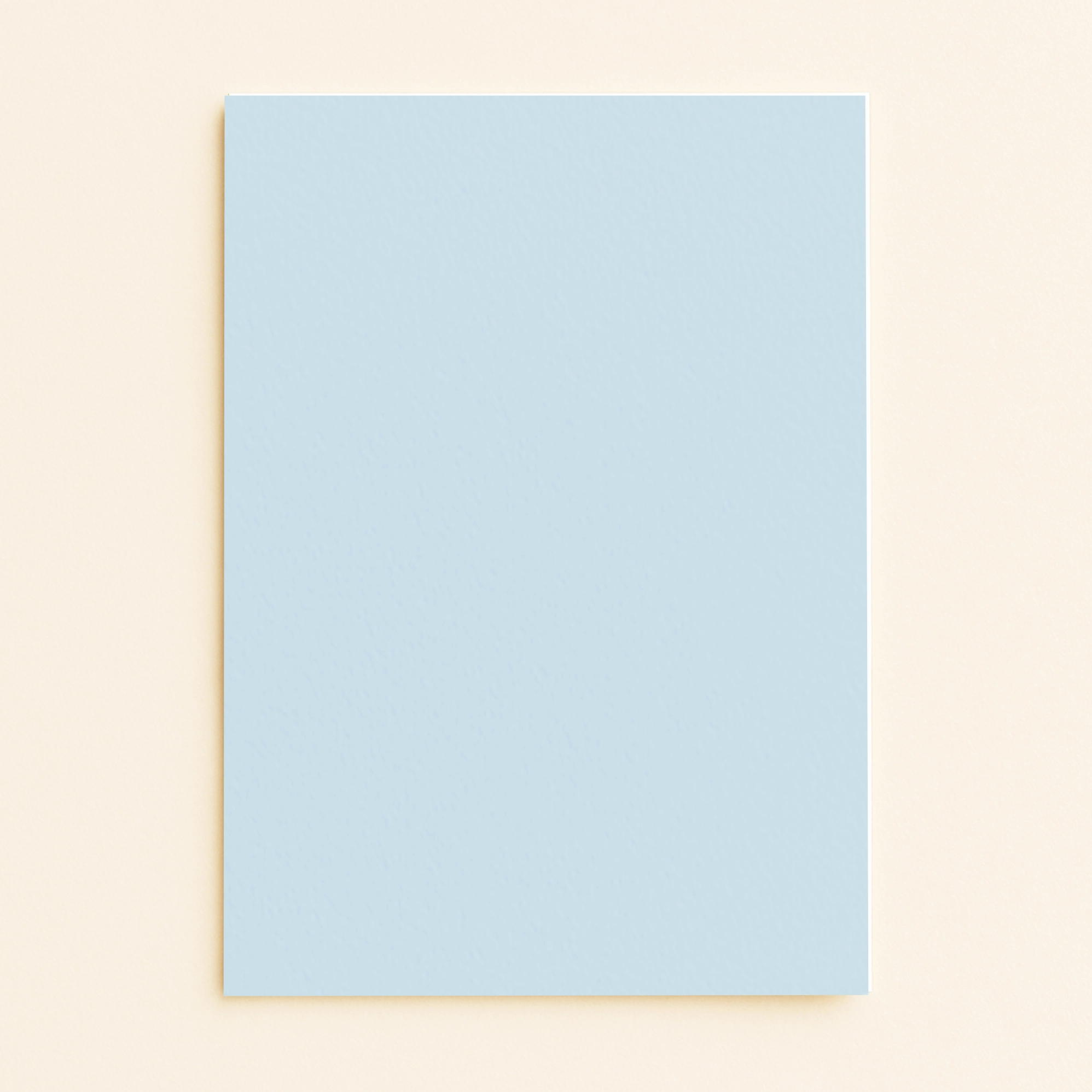 A5 Flat Sheet Card – Olin Colours Baby Blue