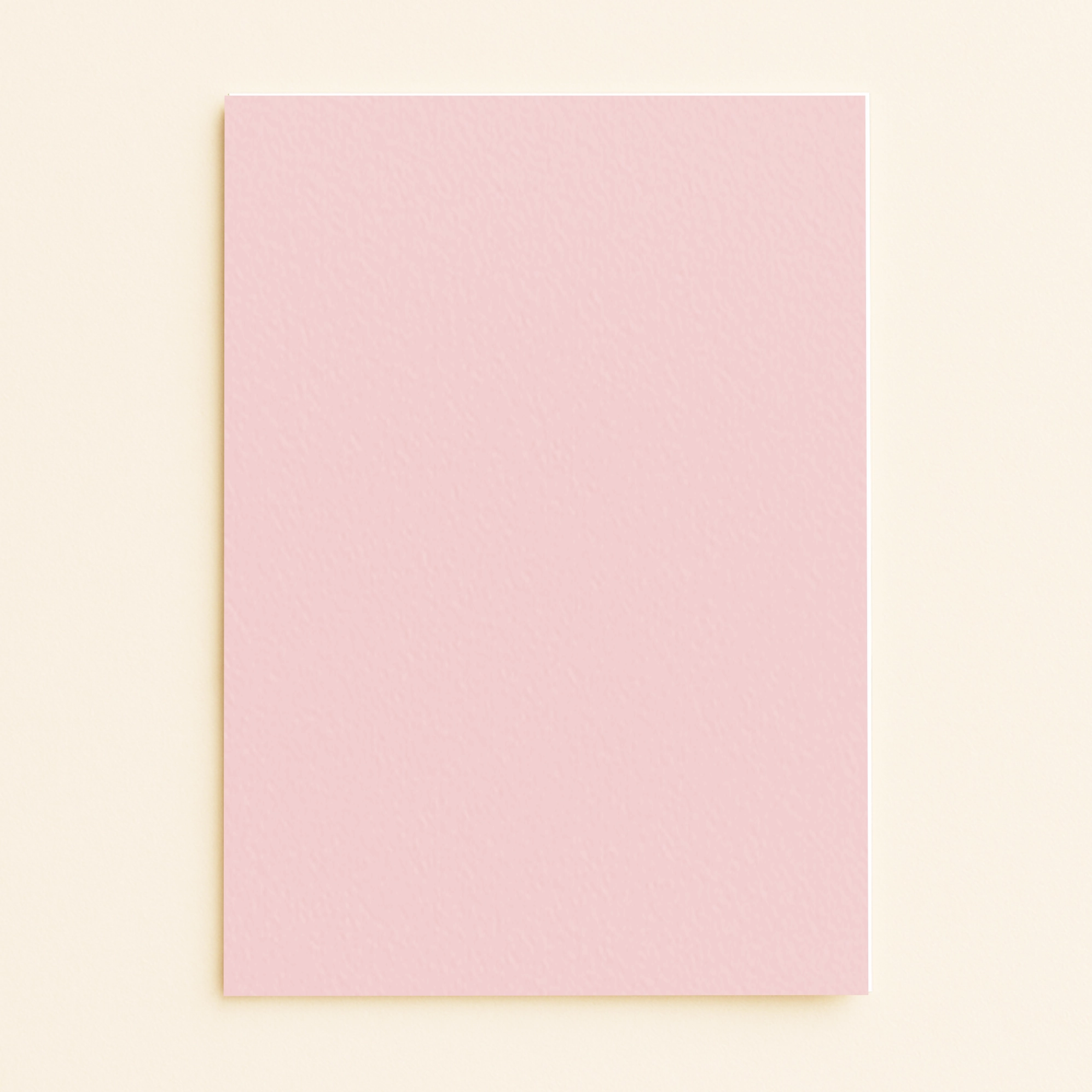 A5 Flat Sheet Card – Olin Colours Baby Pink