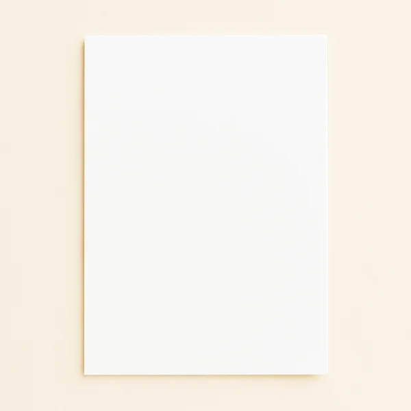A5 Flat Sheet Card - Olin Colours Bright White