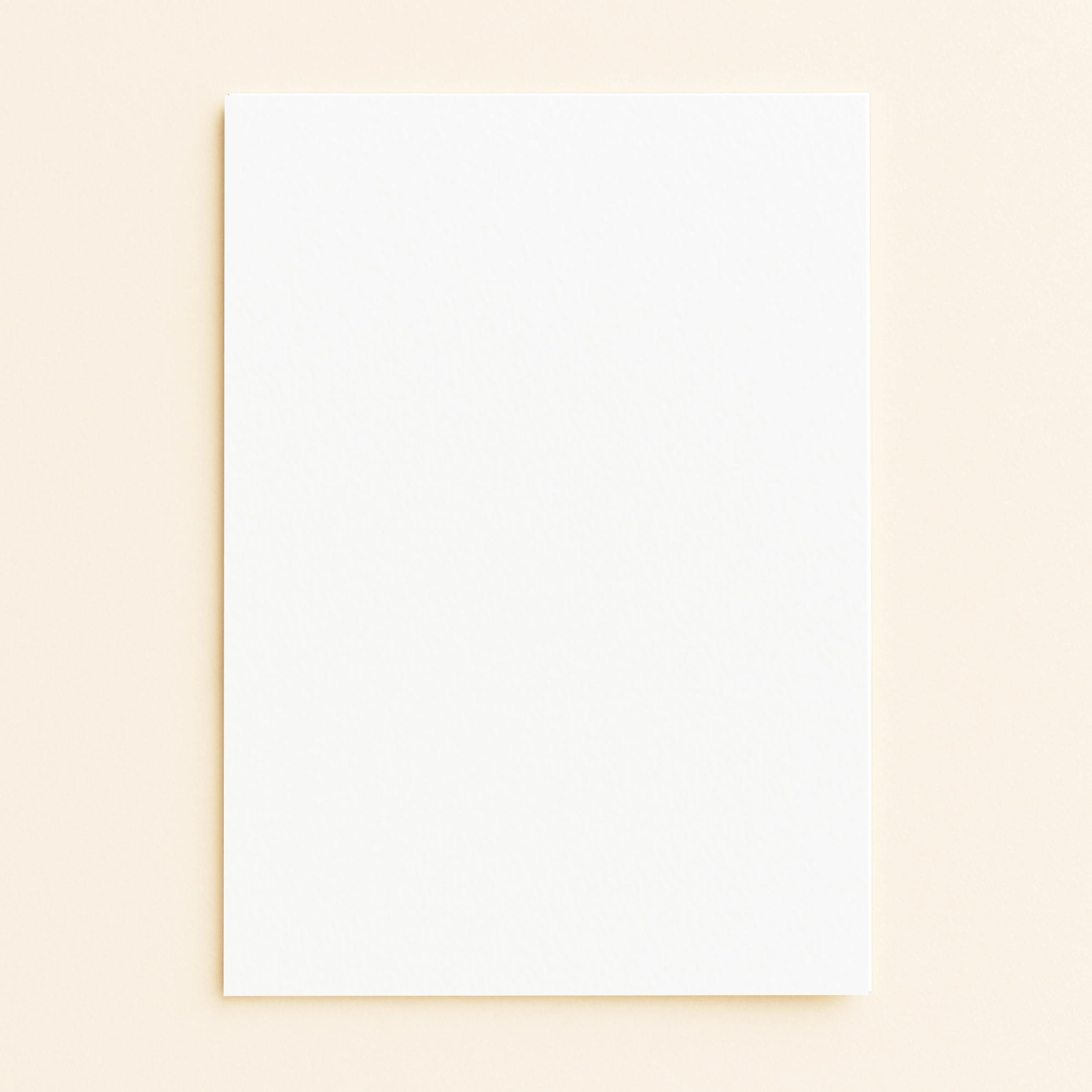 A5 Flat Sheet Card – Olin Colours Bright White