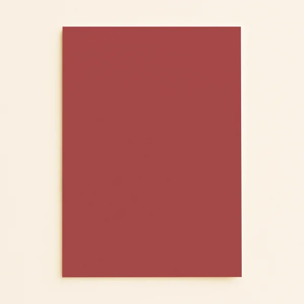 A5 Flat Sheet Card - Olin Colours Cherry