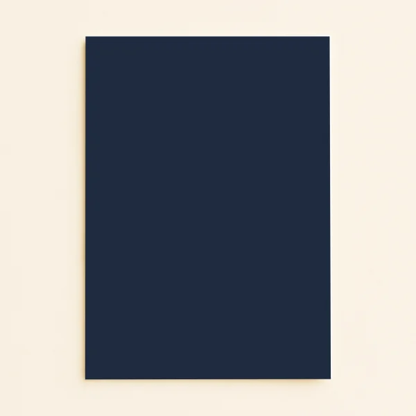 A5 Flat Sheet Card - Olin Colours Cobalt