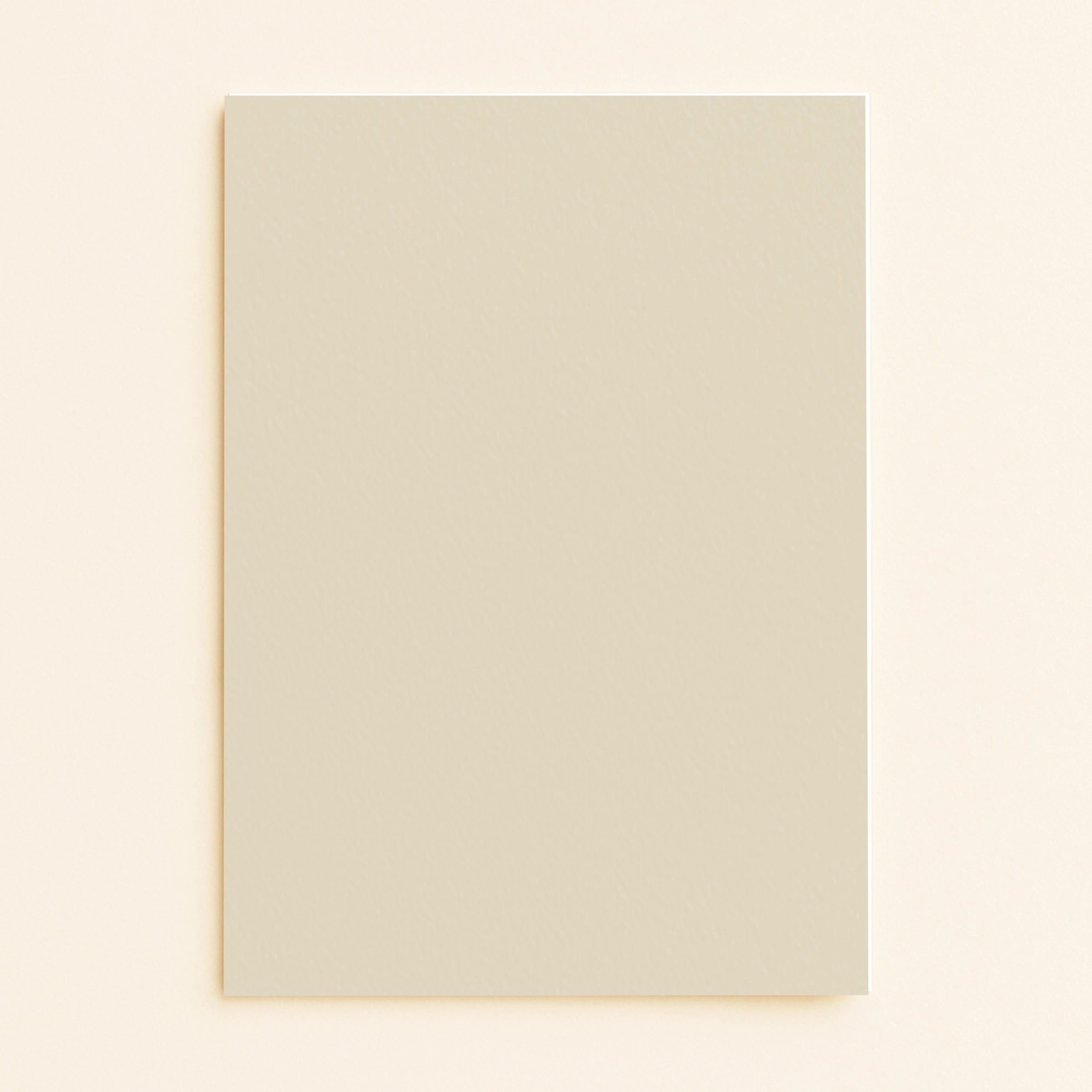 A5 Flat Sheet Card – Olin Colours Fawn