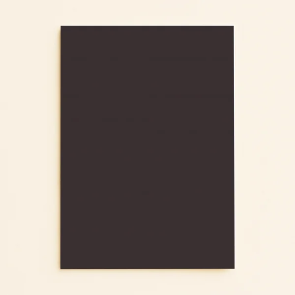 A5 Flat Sheet Card - Olin Colours Hot Brown