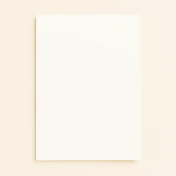 A5 Flat Sheet Card - Olin Colours Ivory