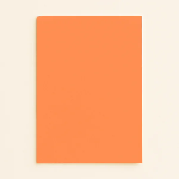 A5 Flat Sheet Card - Olin Colours Orange