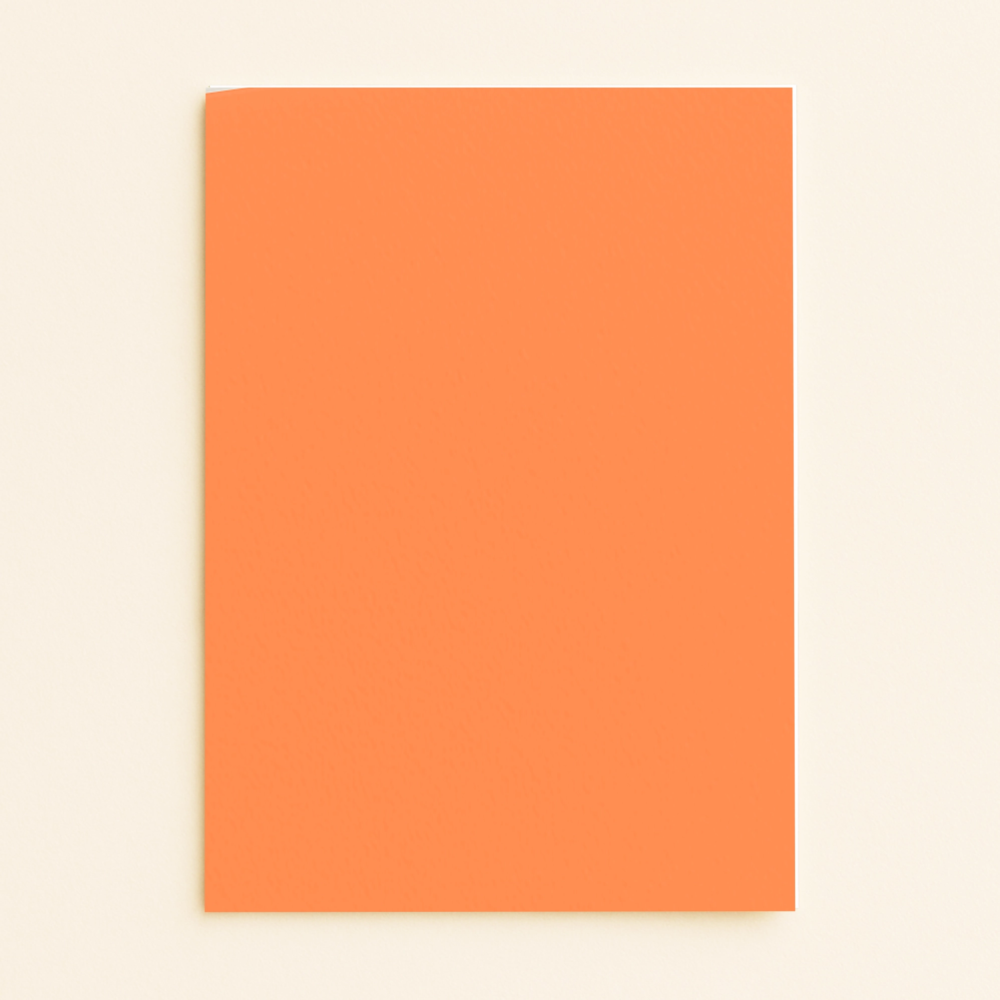 A5 Flat Sheet Card – Olin Colours Orange