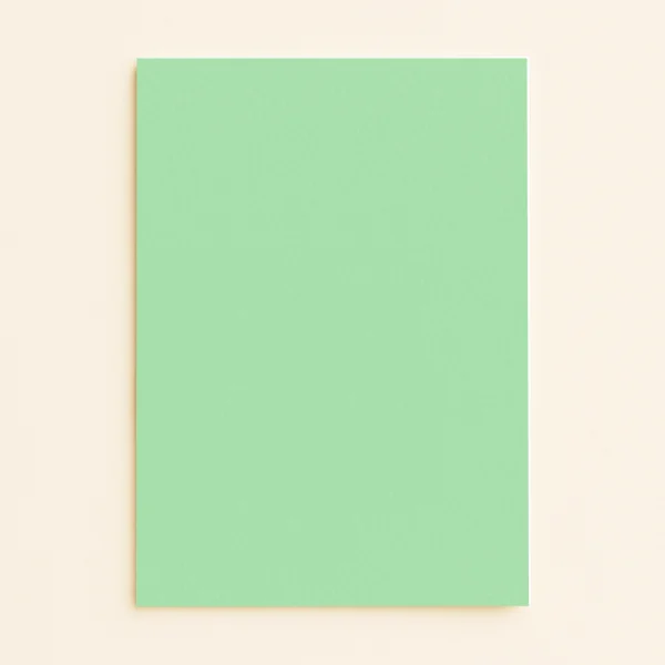 A5 Flat Sheet Card - Olin Colours Spring Green