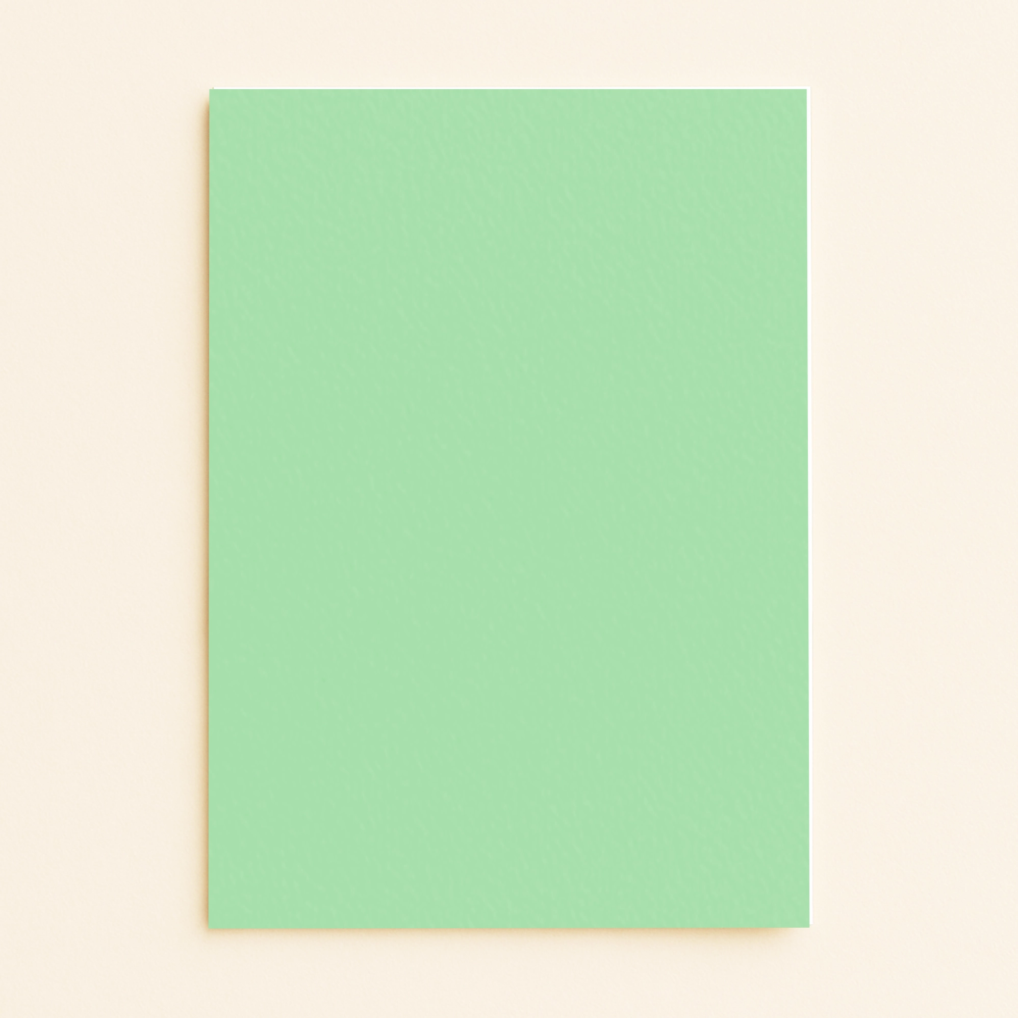 A5 Flat Sheet Card – Olin Colours Spring Green