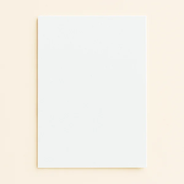 A5 Flat Sheet Card - Olin Colours Ultimate White