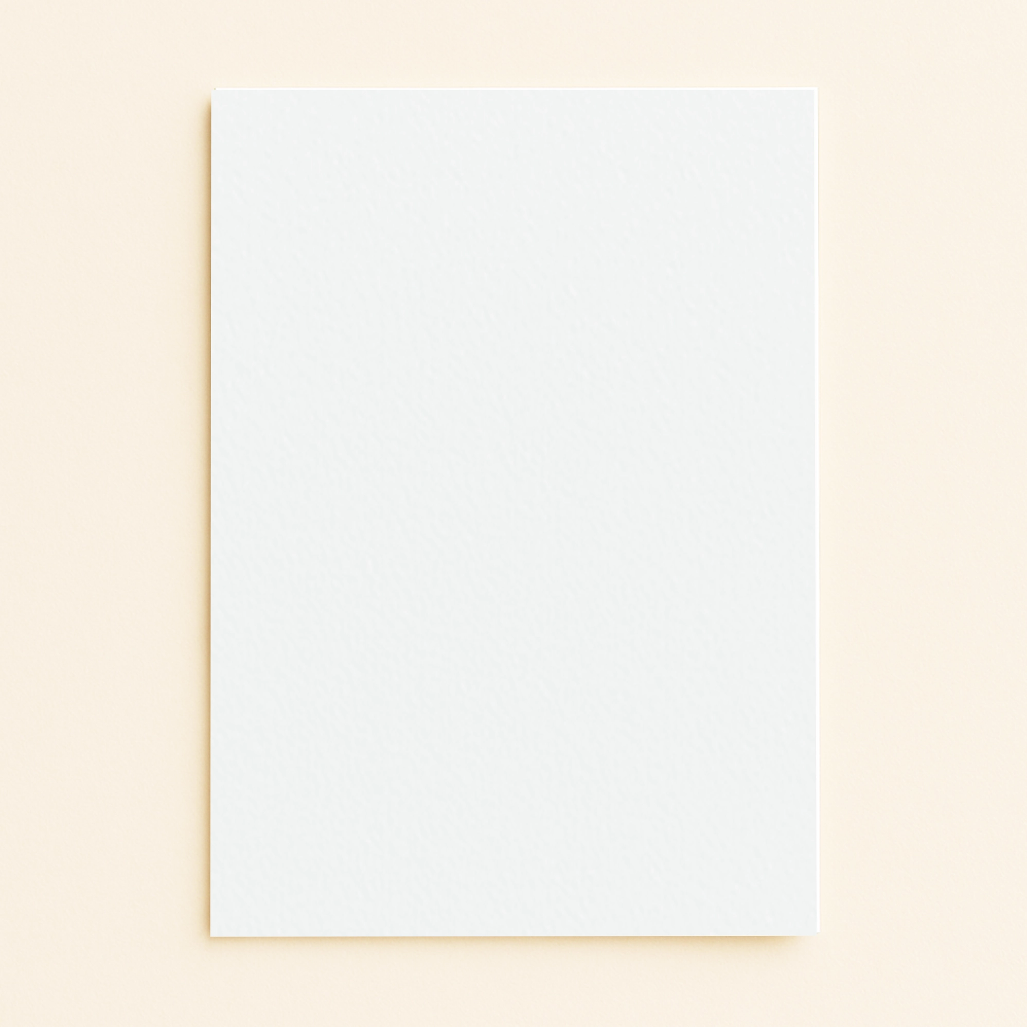 A5 Flat Sheet Card – Olin Colours Ultimate White