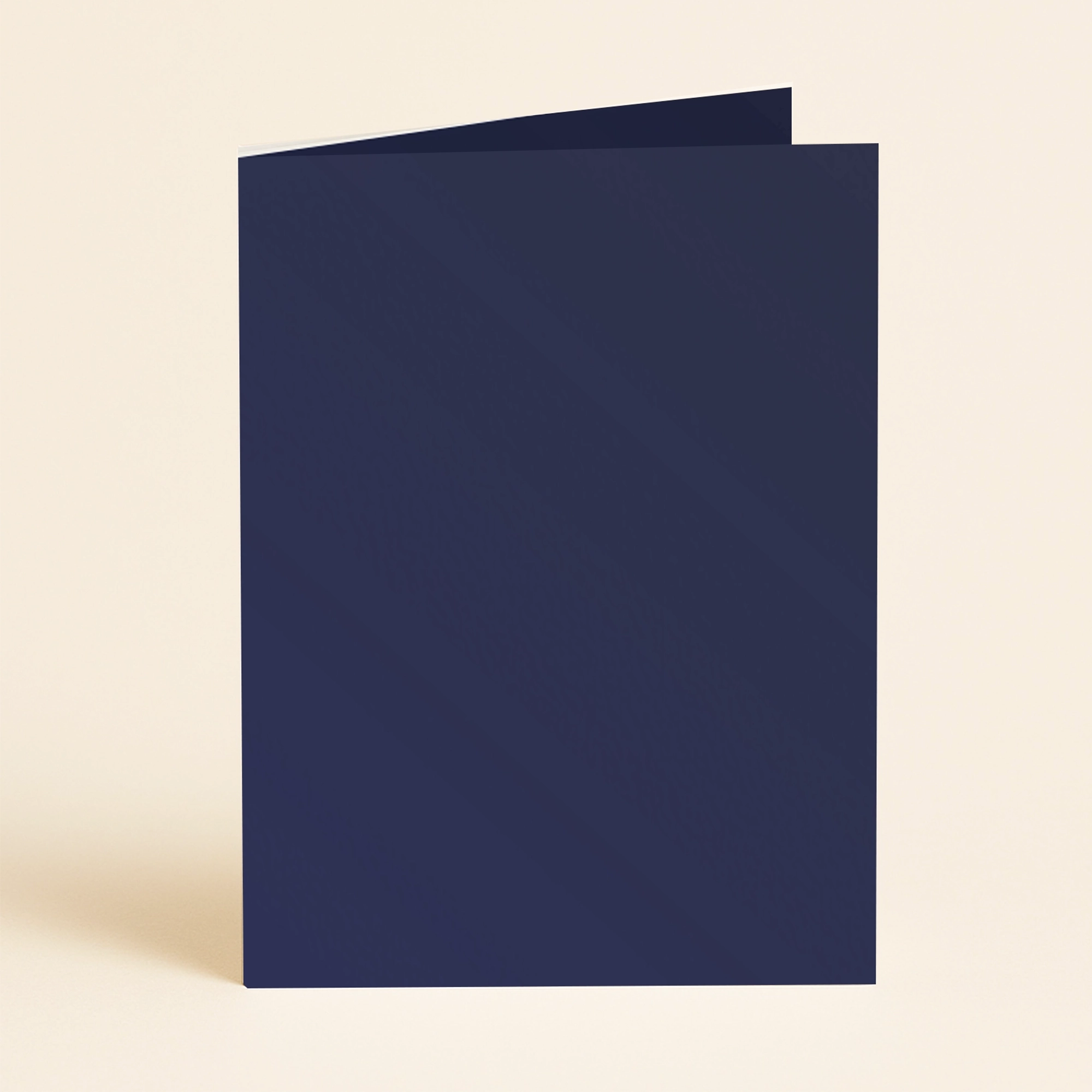 A5 Single Fold Card – Curious Metallics Blue Steel