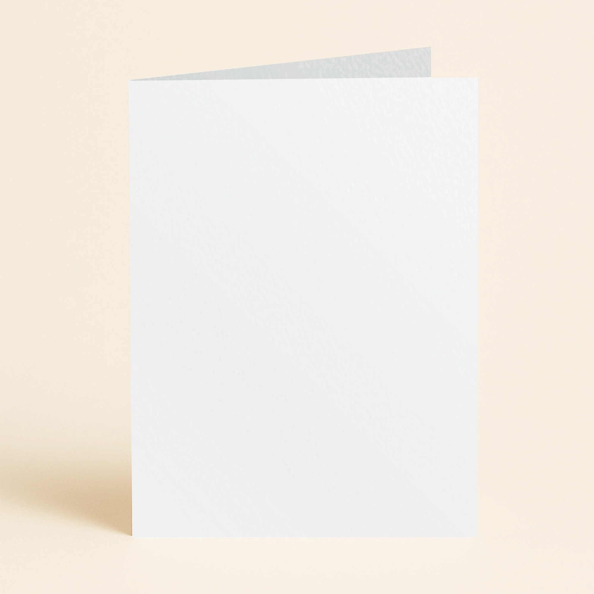A5 Single Fold Card – Curious Metallics Ice Silver