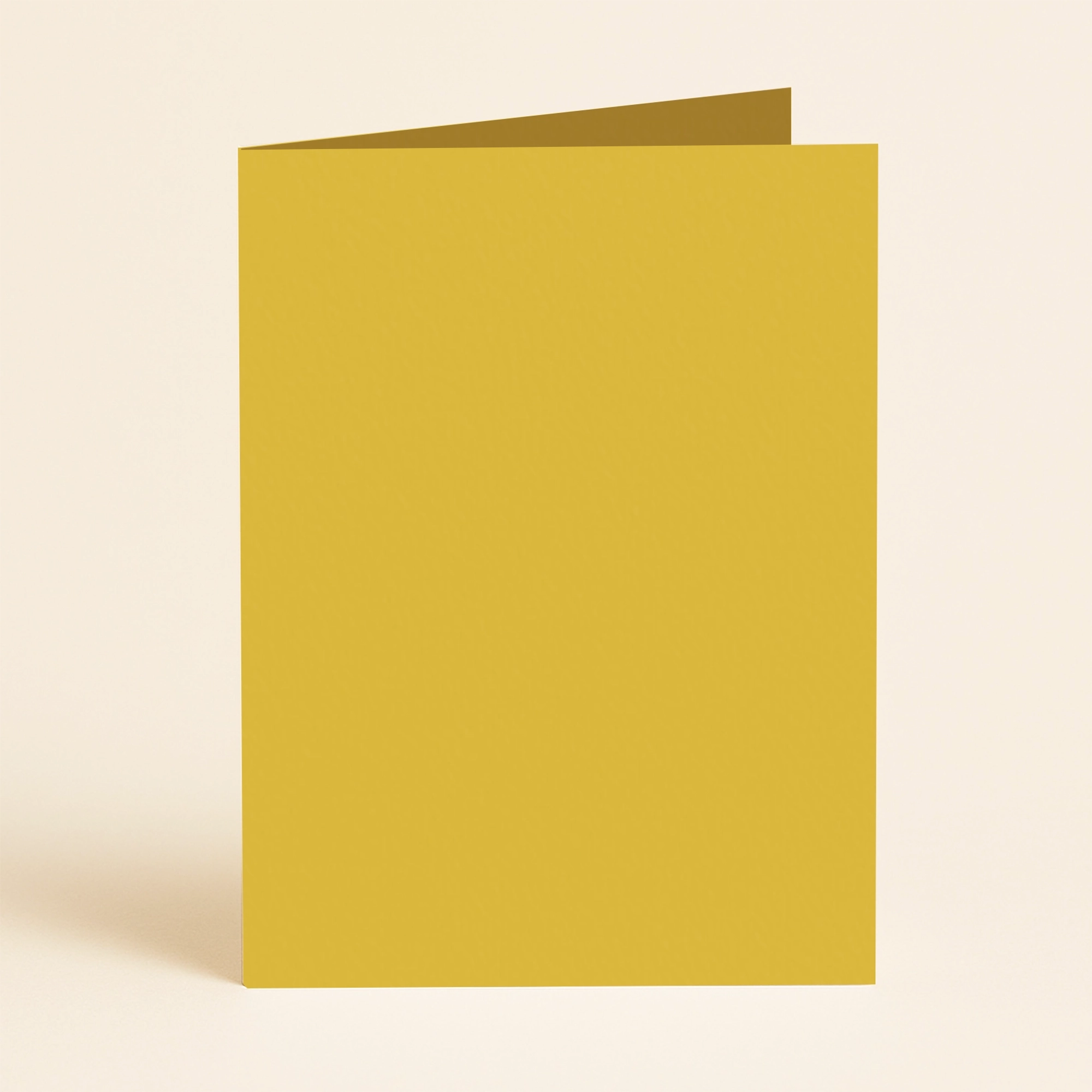A5 Single Fold Card – Keaykolour Indian Yellow