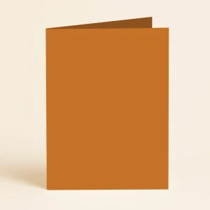 A5 Single Fold Card - Keaykolour Pumpkin