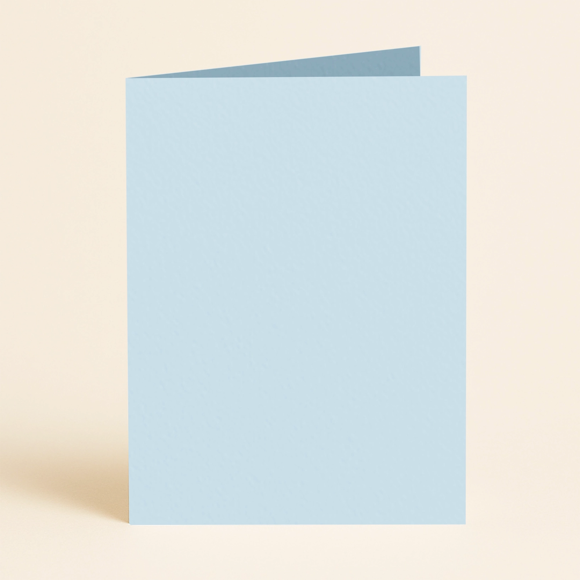 A5 Single Fold Card – Olin Colours Baby Blue