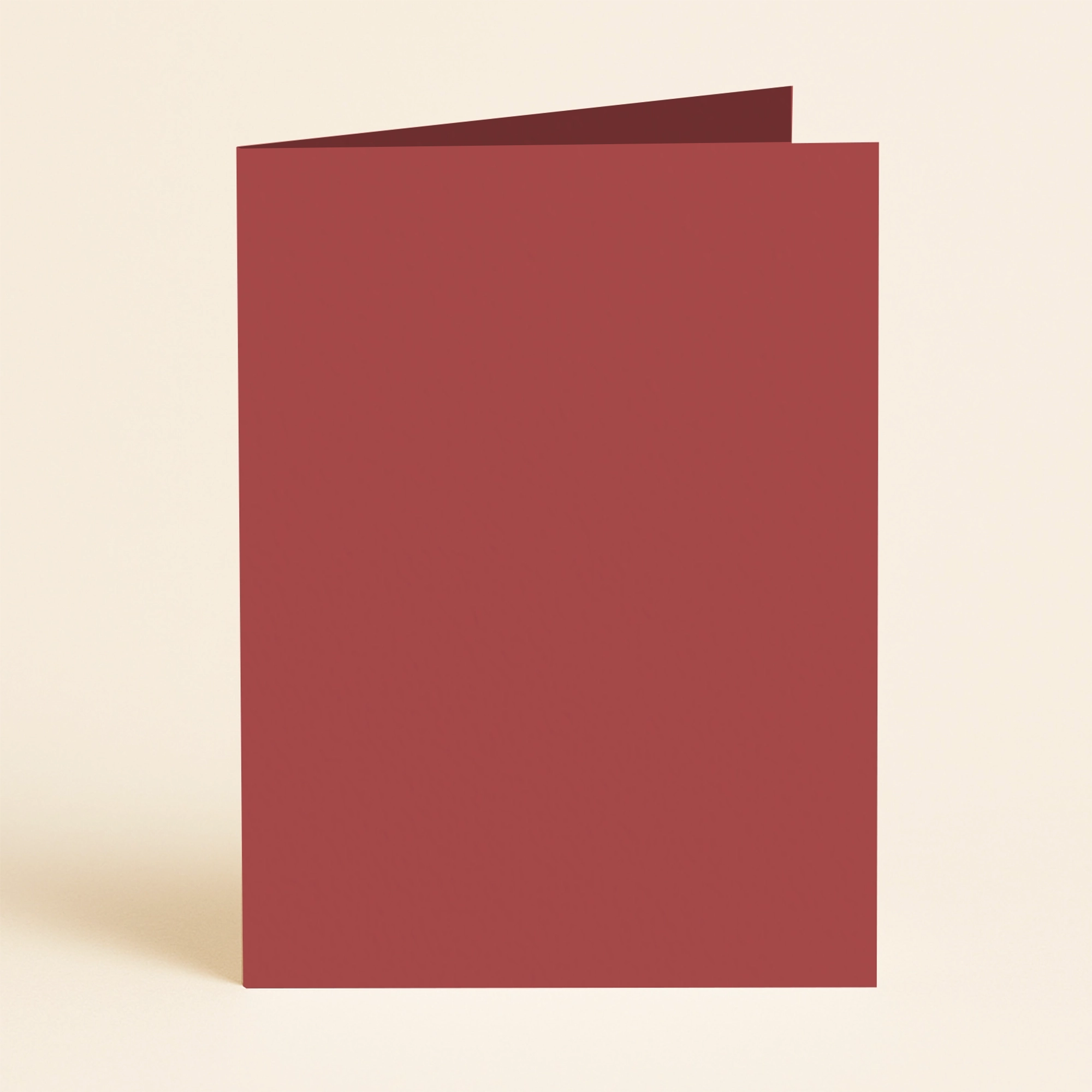 A5 Single Fold Card – Olin Colours Cherry